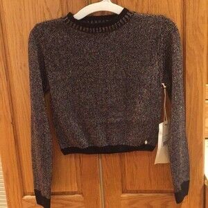 Girls NWT Maddie Style cropped sweater, Size Small